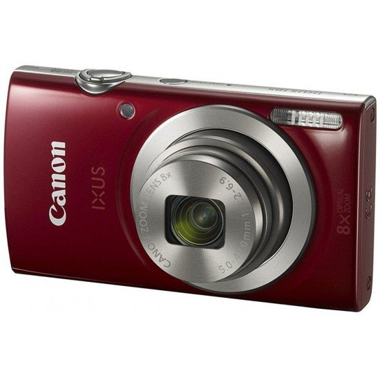 Canon Point & Shoot,20 MP ,8x Optical Zoom and 2.7 Inch Screen - IXUS185