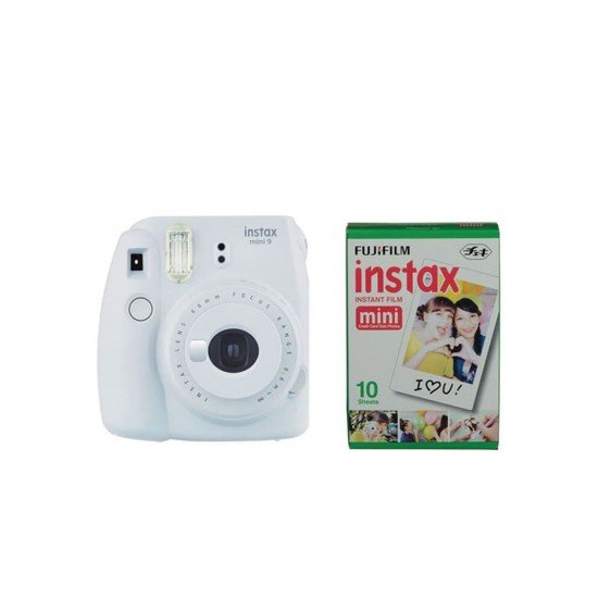 Fujifilm Instax Mini 9 Instant Camera 14 MP With 10 Sheet Mini Film