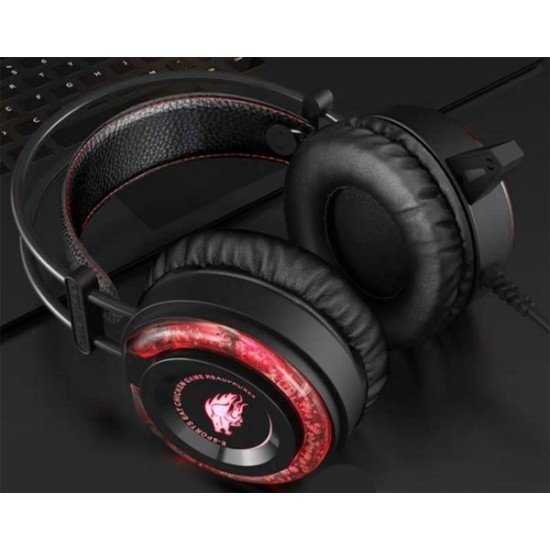 A5 GAMING BACKLIGHT HEADSET FOR PC, USB , BLACK