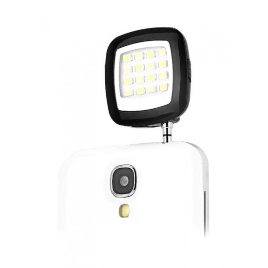 iBlazr 16-LED Selfie Flashlight Black/White