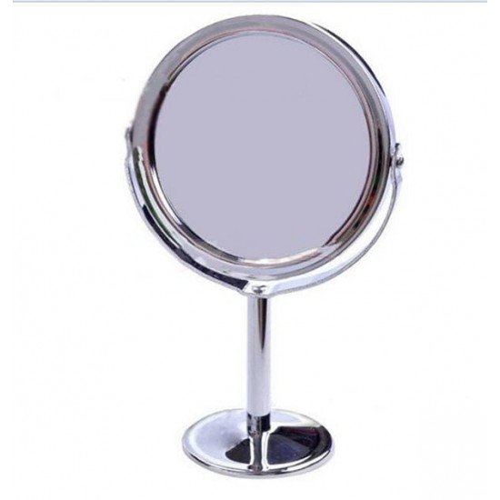 Trendy Magnification Makeup Mirror Rotating Dual Sided Round Shape