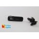 Wireless Music Earphone Calls Stereo Single Ear - Black