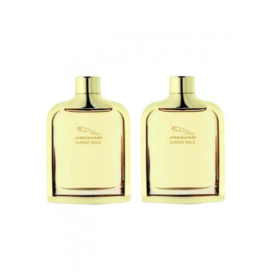 JAGUAR 2-Piece Classic Gold EDT Gift Set (2X100 ml)