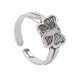Koay Silver Butterfly Knuckle Ring
